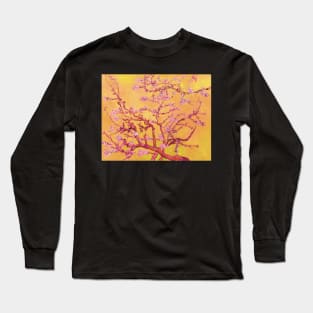 Van gogh almond blossom yellow Long Sleeve T-Shirt